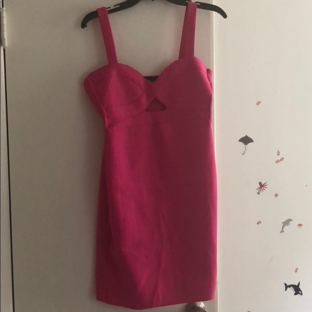 Nbd pink dress